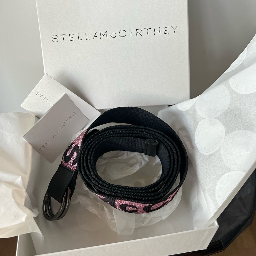 Stella McCartney Jacquard Logo Belt - Picture 4 of 8